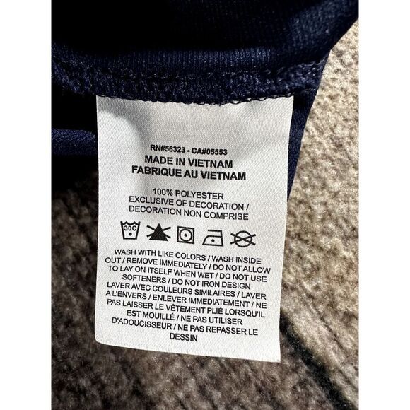 Nike Dri Fit On Field Blue Orange Denver Broncos Polo Shirt Men's Large Dri-Fit - Picture 11 of 12